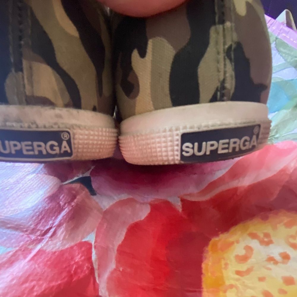 Women’s Superga camouflage sneakers - Picture 8 of 10